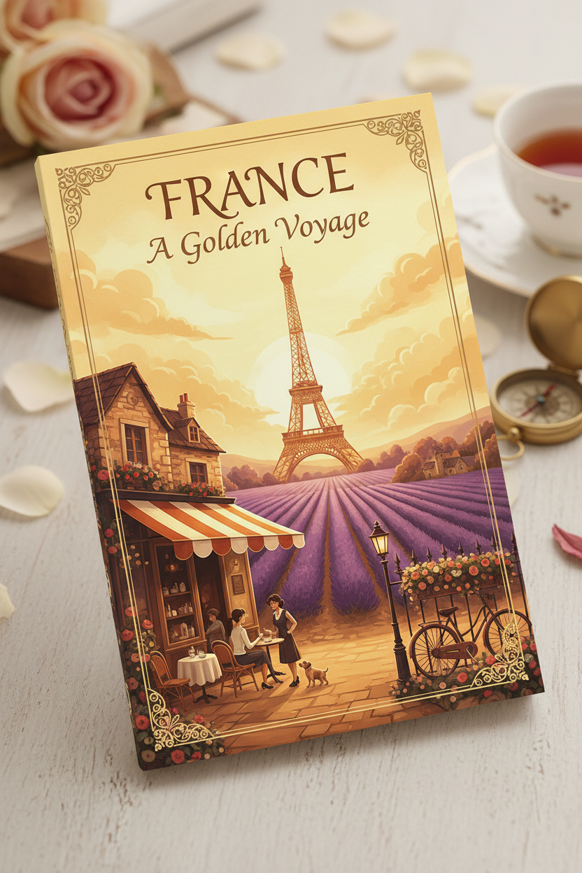 Couverture du guide de voyage en France